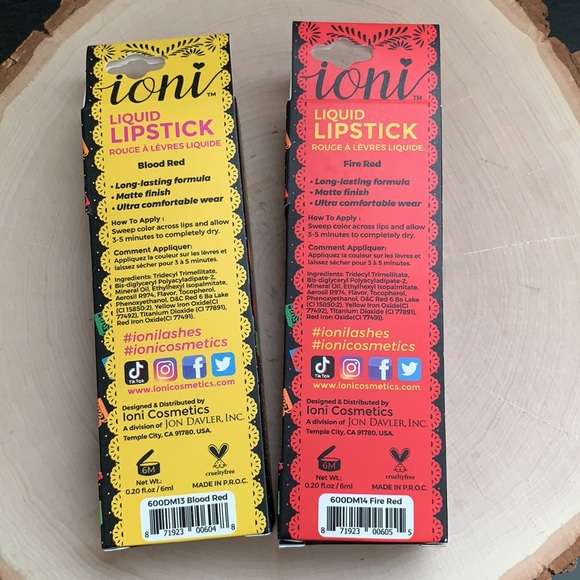 Ioni Liquid Halloween Lipstick Set - Picture 2 of 2